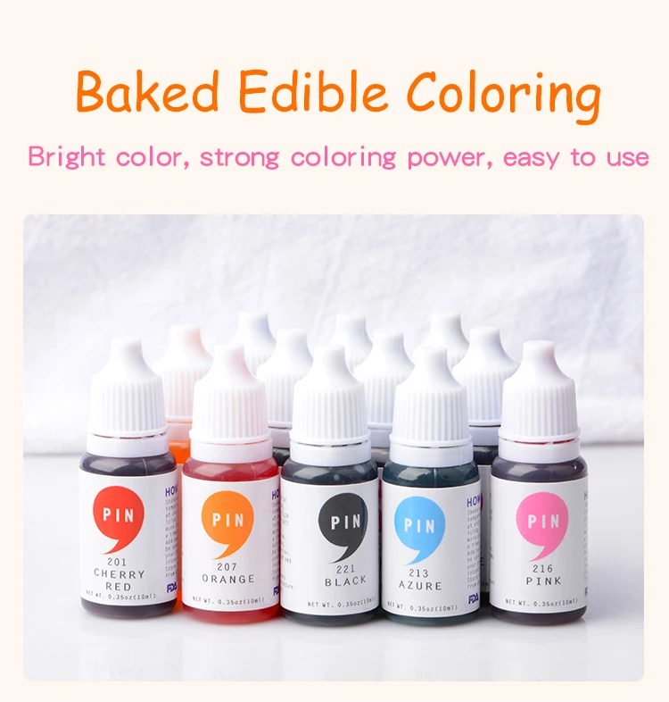 30g Liquid Food Coloring For Cake Decoration Bake Buy Food Grade