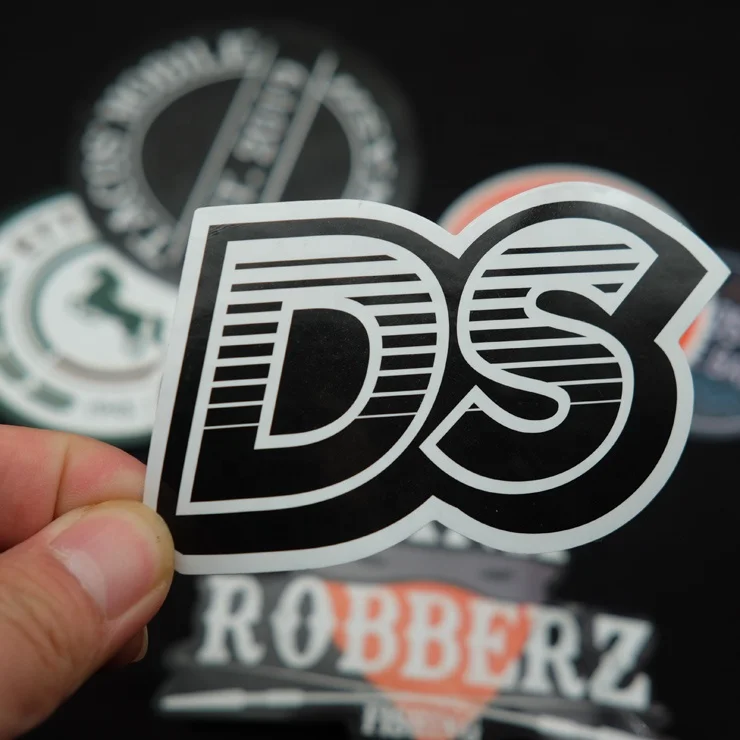 
Custom Brand Logo Die Cut Sticker Printing 