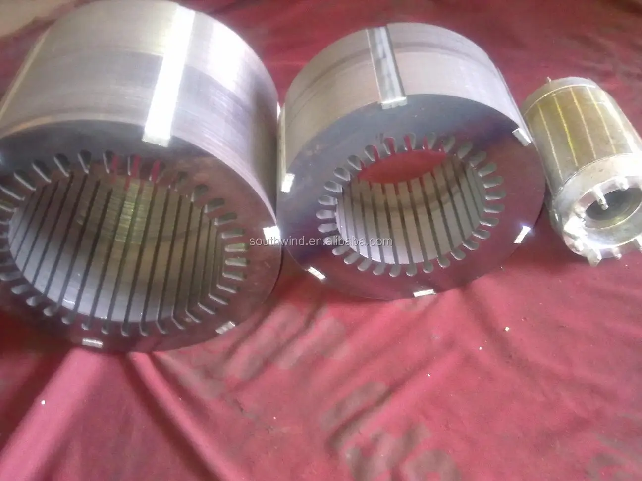 Custom Motor Stator Rotor Laminated Cores Buy Laminated Steel Core