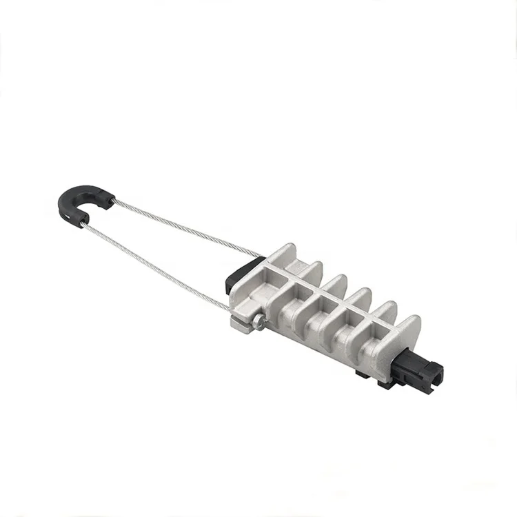 Overhead Cable Fiberglass Tension Clamp Galvanized Wedge Tension Clamp