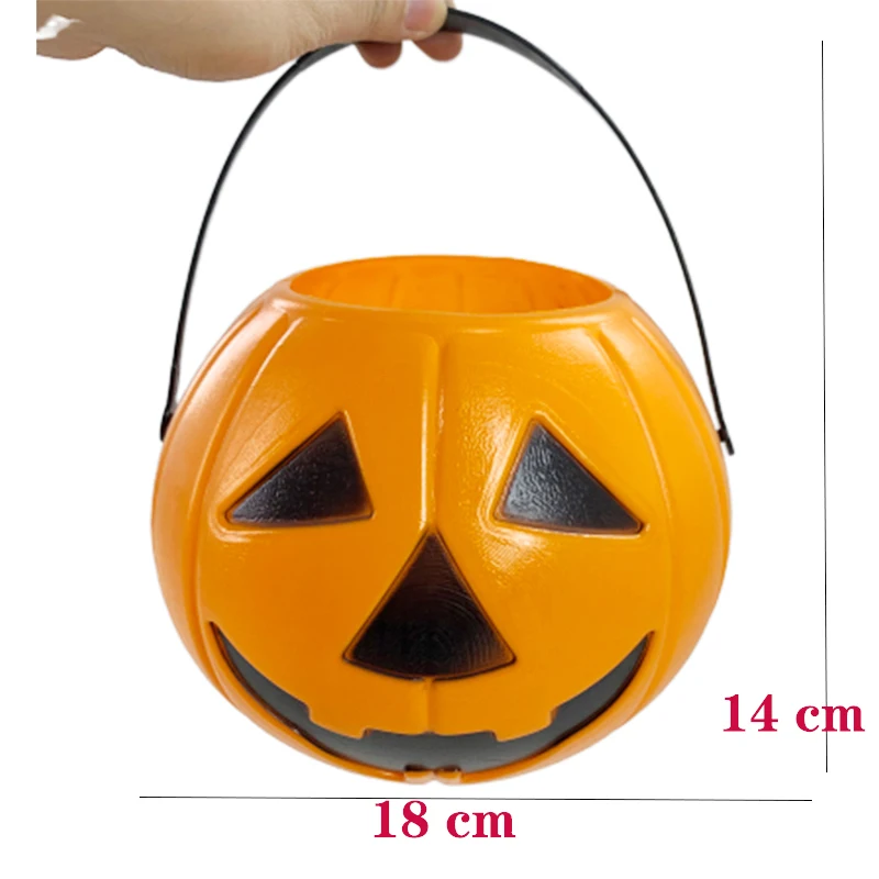 Halloween Decoration Party Supplies Foam Bucket Halloween Pumpkin Buy Halloween Decoration