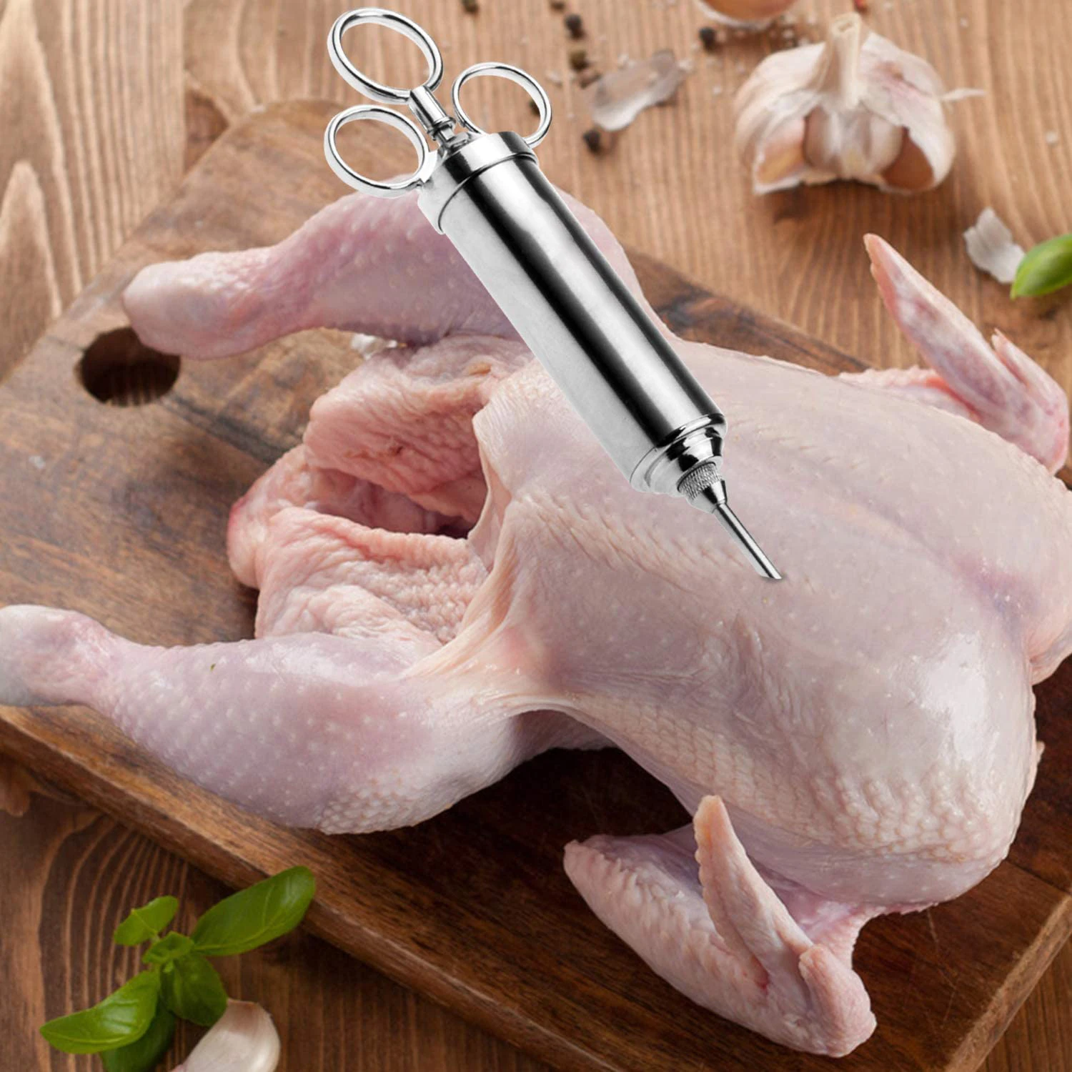 syringe meat