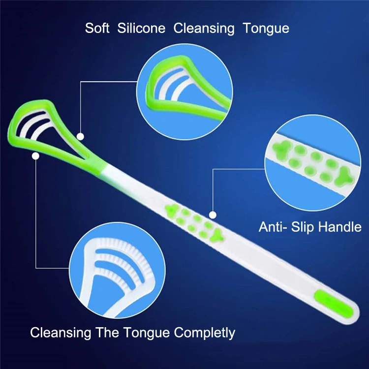 Oral care Plastic Tongue Cleaner Tongue Scraper