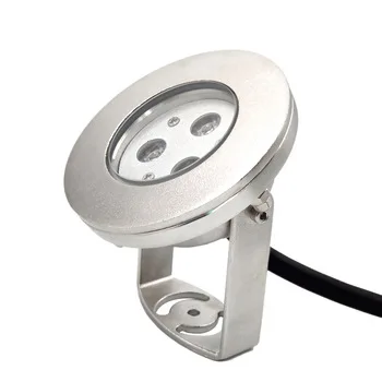 Good Quality 316L Stainless Steel 3W/9W Single Color/ RGB DC24V IP68 pool led floating light