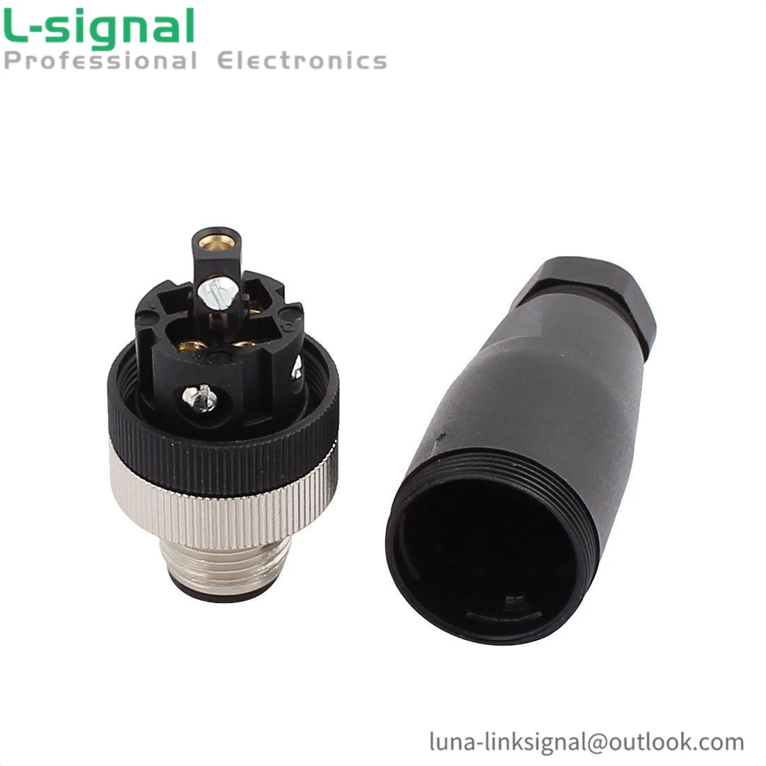 M12 Field Attachable Connector Lumberg Automation M12 Connector 5 Pin