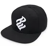 3D Embroidery Snapback Custom Flat Bill Snapback Caps Custom Logo