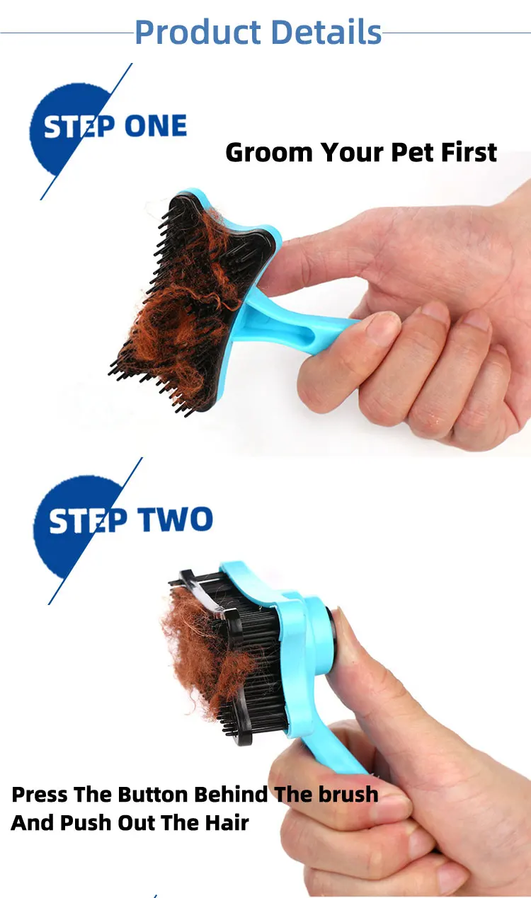 New Design Best Deshedder Pet Dog Hair Dematting Comb Brush Buy Pin