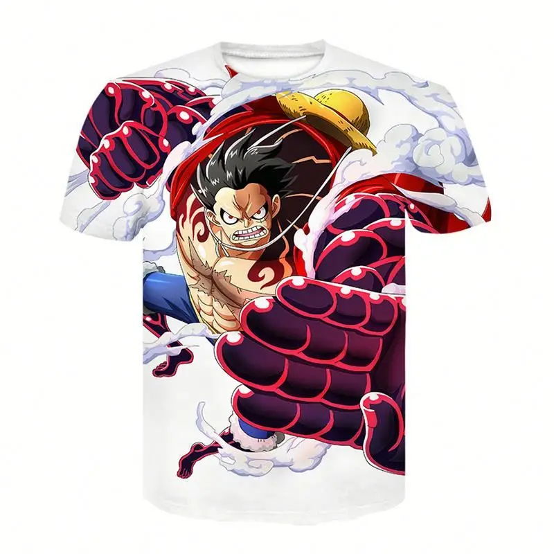 Camisas Camisetas Animes Uniforme 3d - Luffy - One Piece