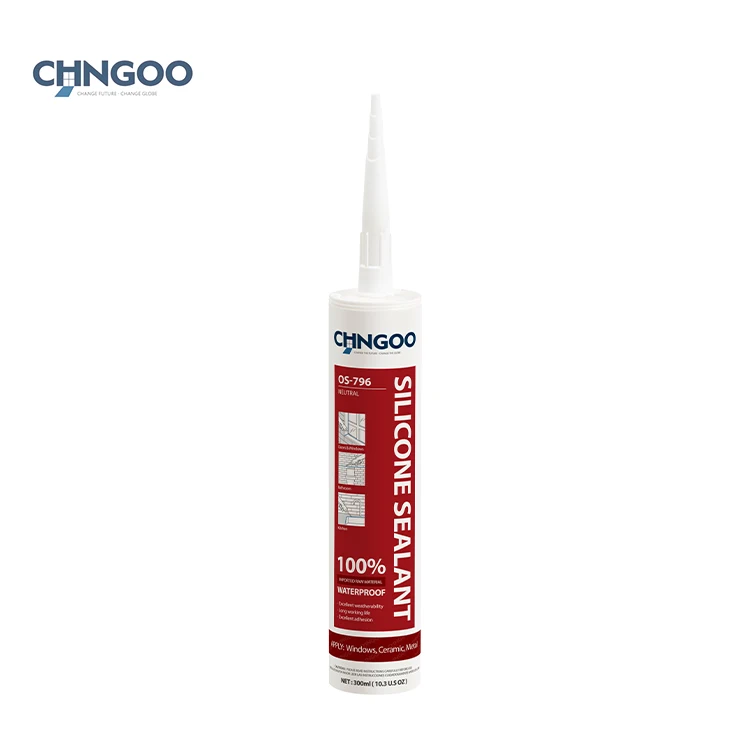 Chngoo Windows And Doors Waterproof Glass Glue Neutral Silicone Sealant