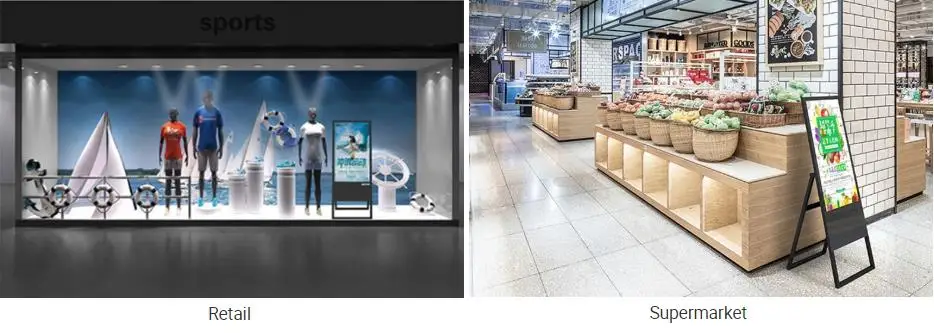 advertising display lcd