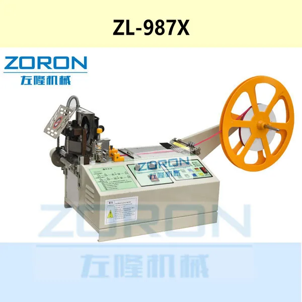 Hot automatic satin nylon cutting machine for cutting roll into sheet or pieces