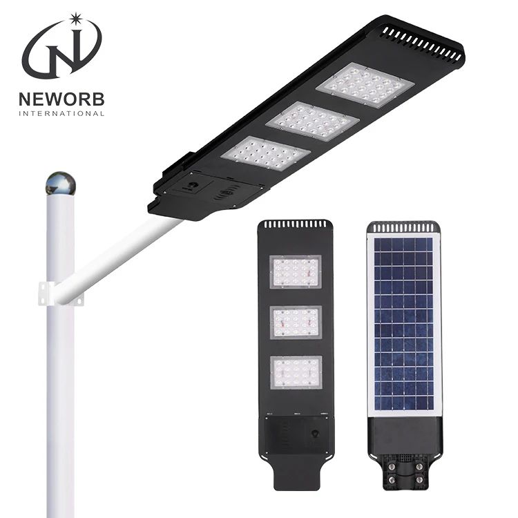 NEWORB High Quality cheap ip65 waterproof outdoor 20w 40w 60w all in one led solar street light price list