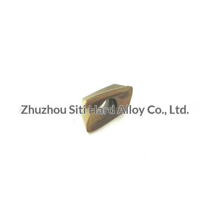 RS63 615HRA1 HR30 Golden Coated Stainless Steel Milling Insert