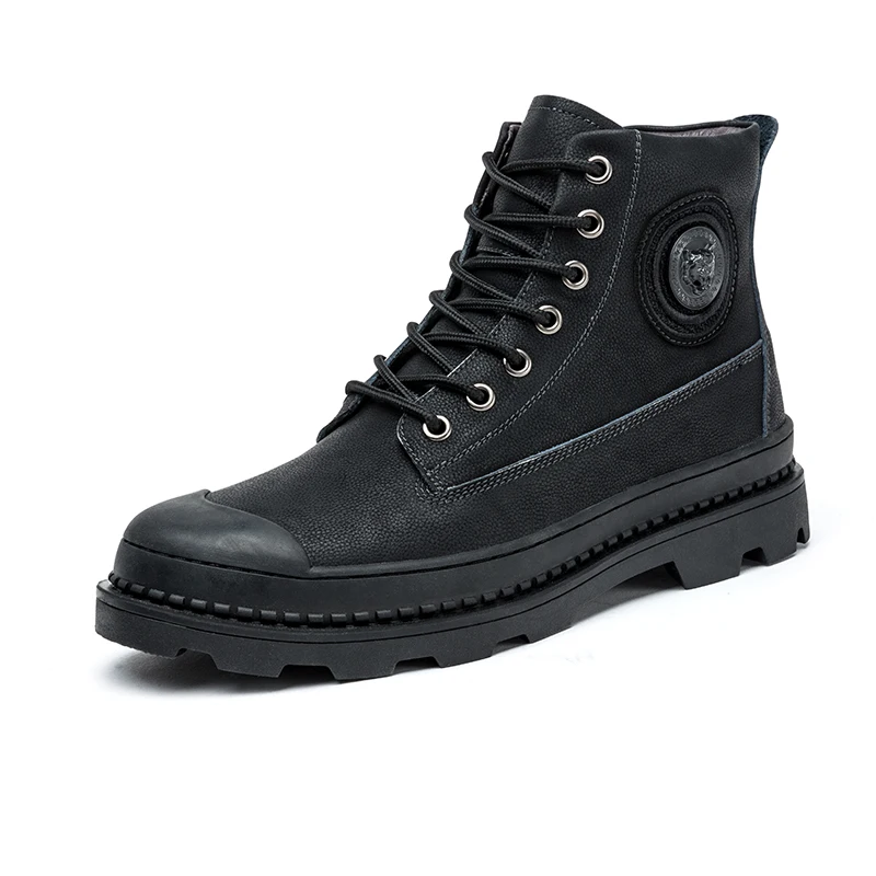 mens ankle high rubber boots