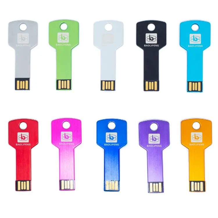 China factory directly metal key shape usb stick A grade usb chips cheap prices thumb drive compatible with computers laptops - ANKUX.COM