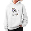 Fashion American Eur Style Autumn Pullover Unicorn Printed Long-sleeved Women's Pullover Casual Hoodies