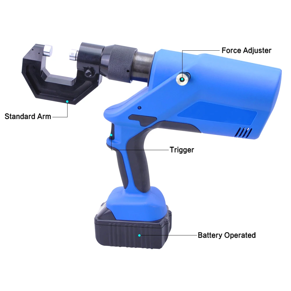 Portable Sheet Metal Fasteners Clinching Gun Handheld Cable Tray Making