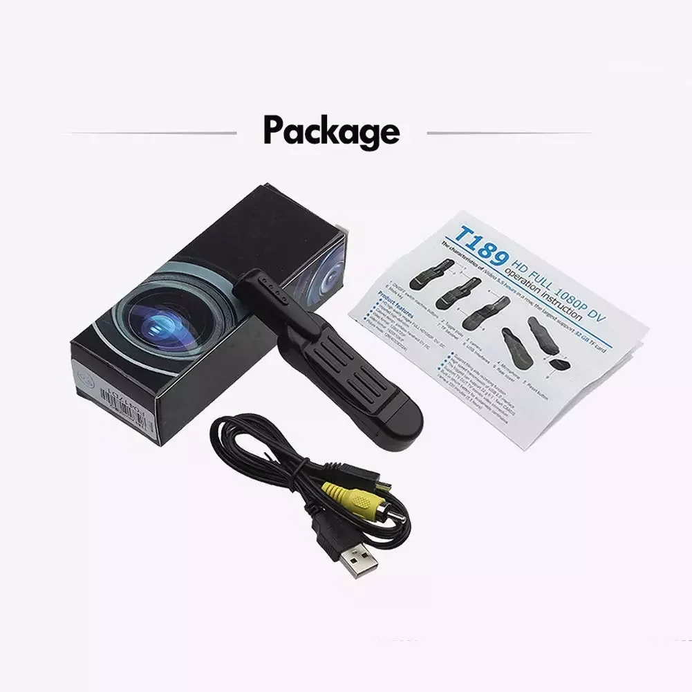 T189 Full Hd 1080p Mini Pen Camera Voice Recorder Digital Video Spy