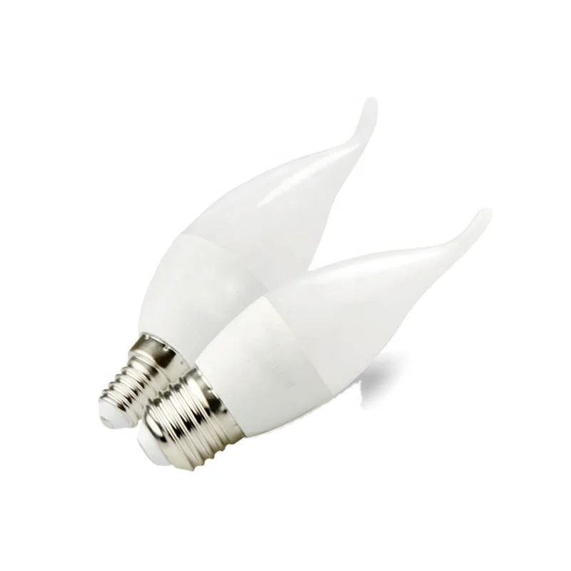 C37 Candle 3W/5W/7W  E14 B22 E27 RA>80 high lumen  LED BULB