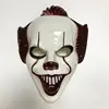 Pennywise it Horror Clown Joker PVC Mask Kings it Cosplay Performance Stage Props Halloween Character Mask