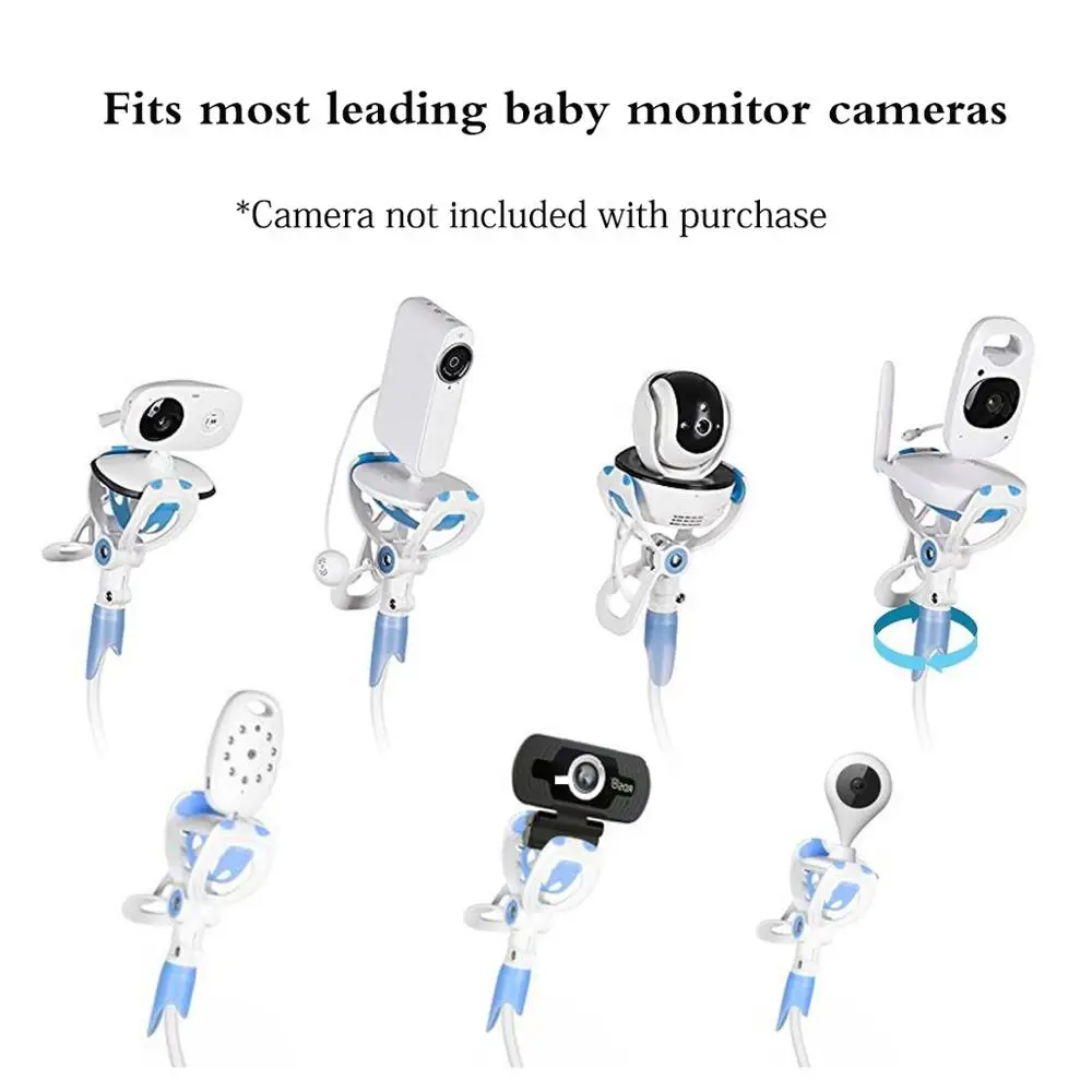 Universal 85cm Flexible Camera Stand Baby Monitor Holder With Straps