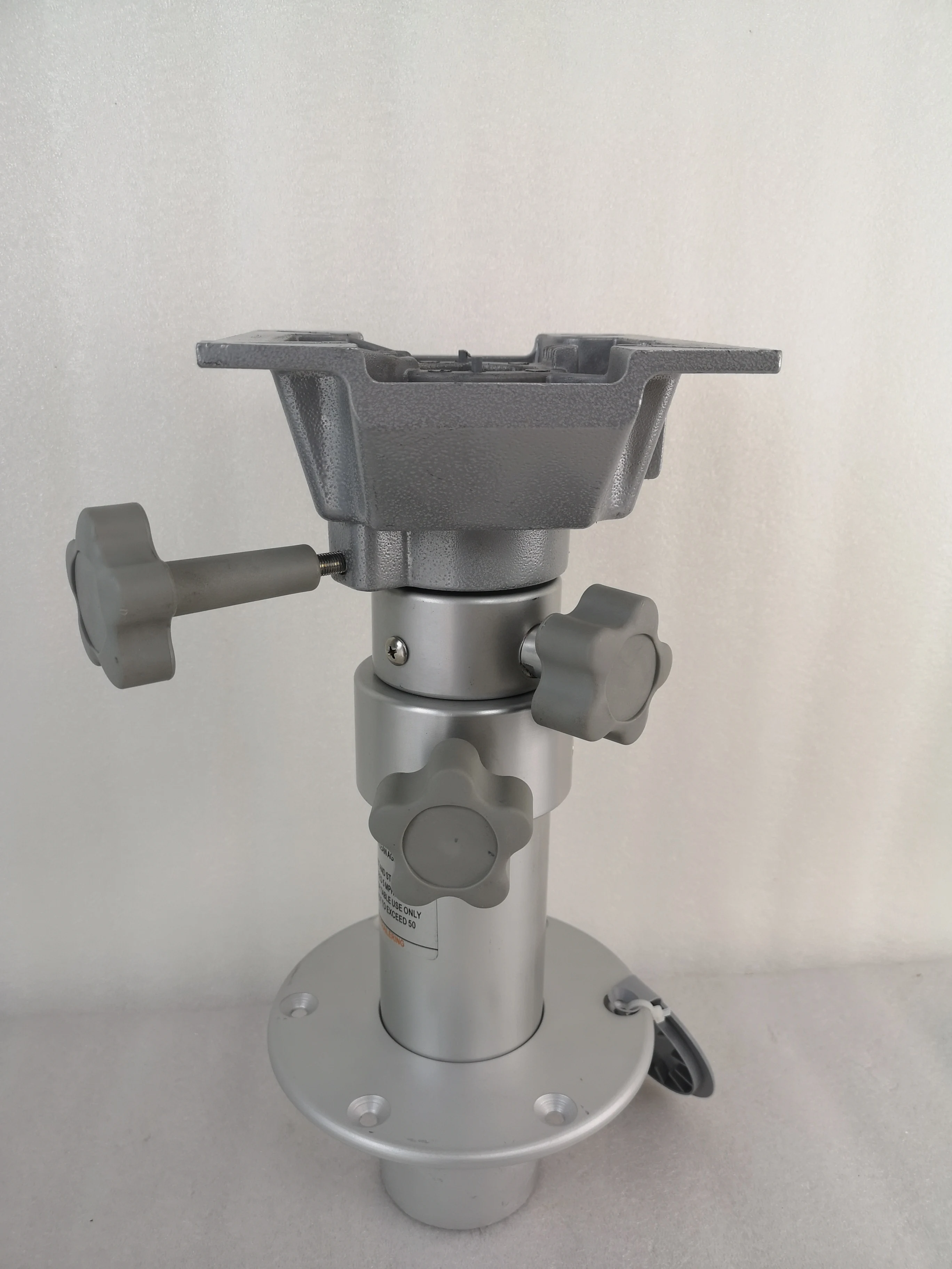 Telescopic Adjustable 3 Step Table Top Pedestal 290-690mm For Marine Boat RV Caravan 189603