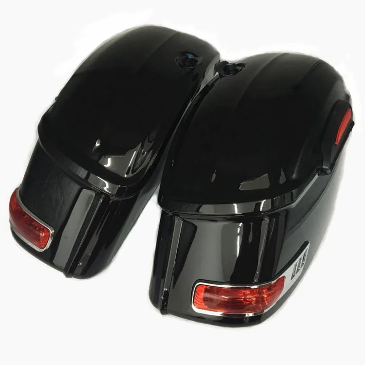 Universal Side Box Case Hard Bags Motorbike Saddlebags Motorcycle