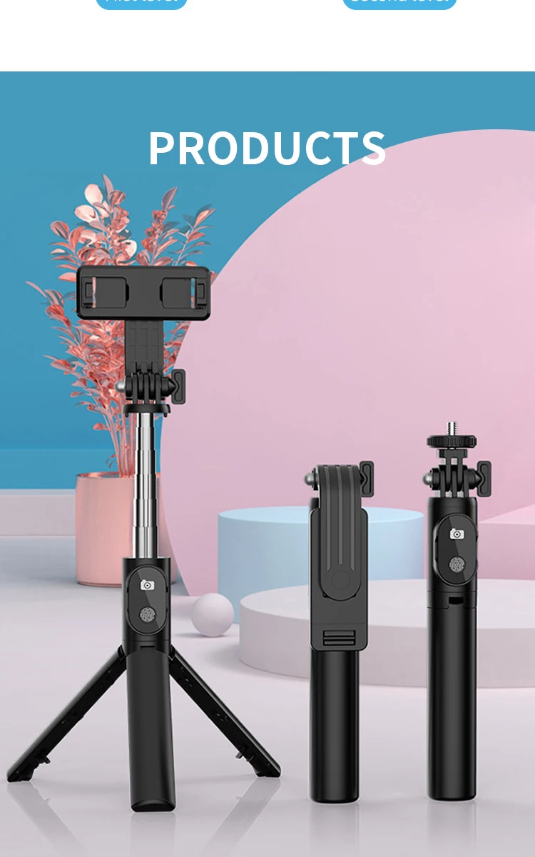 桌面支架手机支架支架懒人手机支架可折叠自拍杆环灯自拍