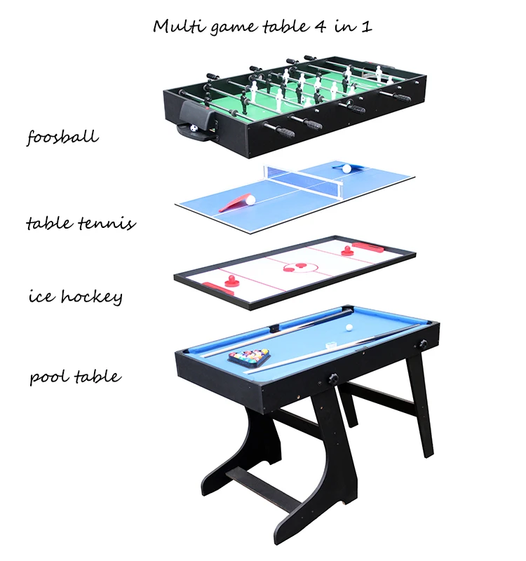 4 In 1 Foldable Multi Game Table Buy Foldable Multi Game Table,Multi
