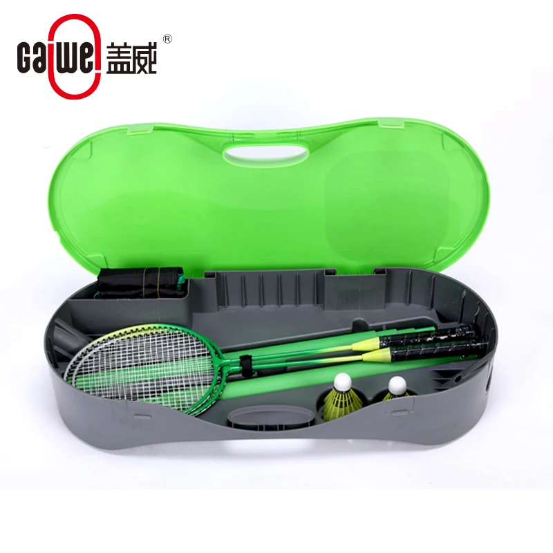 
hot sale portable badminton set and badminton rackets and shuttlecock for 100% safety Badminton net standing 