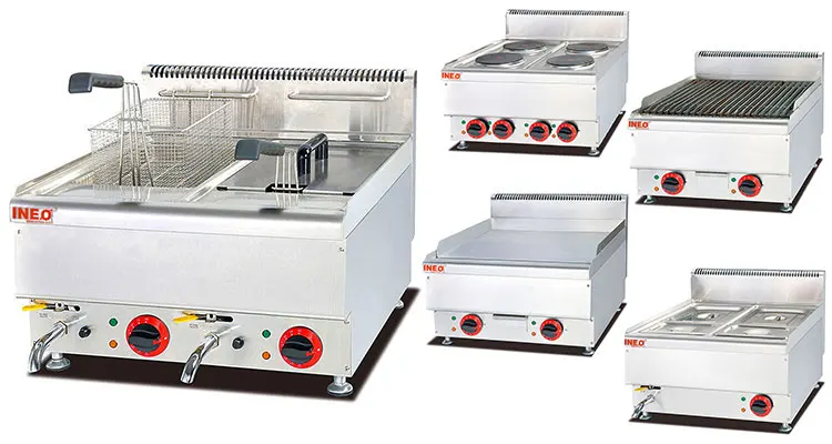 酒店餐厅肯德基快餐高品质厨房设备商用台面电深煎锅