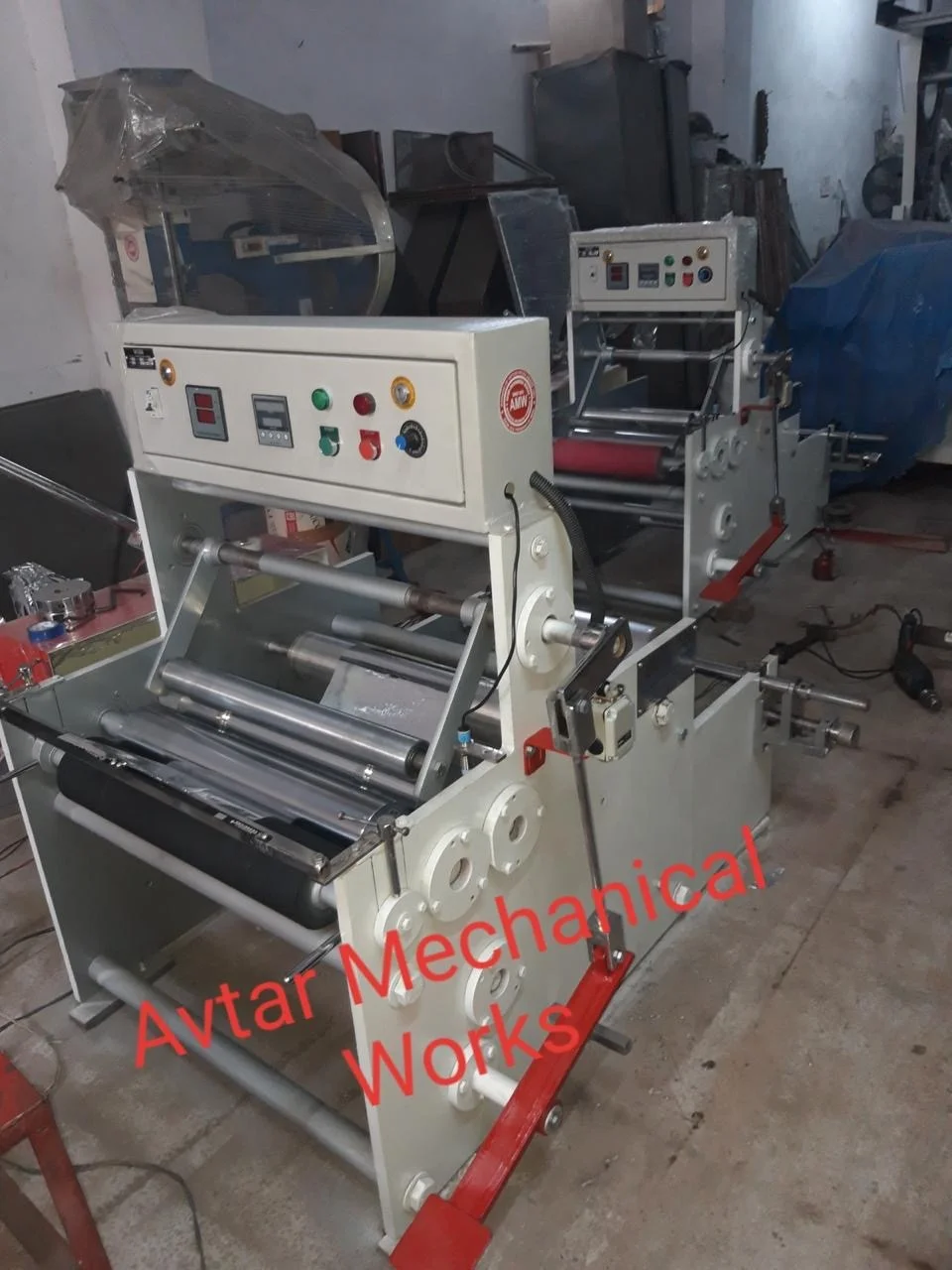 Aluminium Foil Packaging Machine Kitchen Foil Rewinding Machine