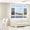 aluminium security screen windows frame/new iron grill window door designs