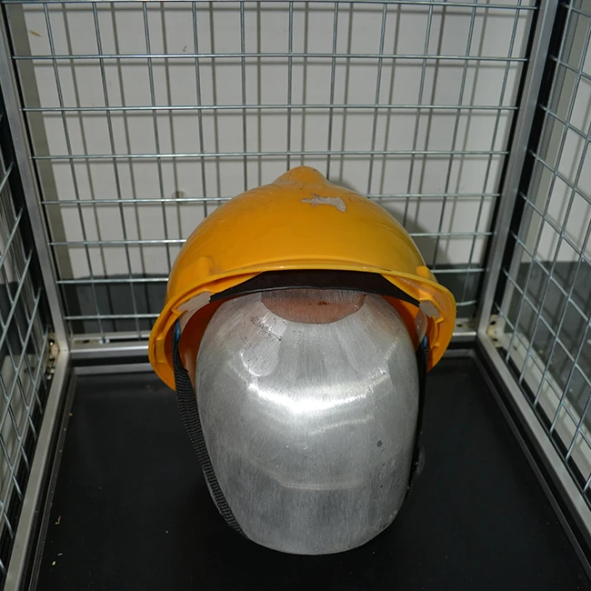 Amq drop weight impact safety helmet testing machine Wear Helmet Test Equipment Safety Helmet Pretreatment Test Machine
