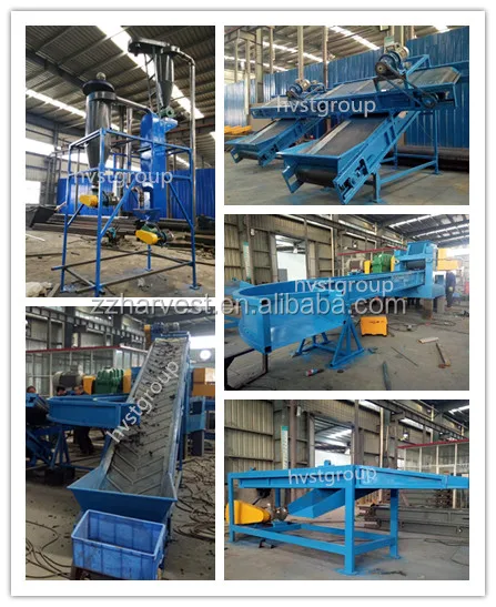 tire recycling equipments