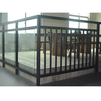 Nuevo Diseño Moderno De Aluminio Balcón De Barandilla De Metal Cuadrado