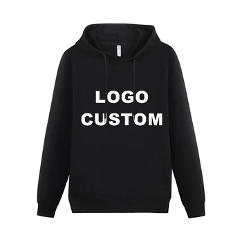 High Quality Custom Logo Printed Sweatshirt Cotton Long Sleeve Pullover