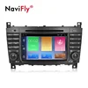 NaviFly 2 Din 2G+32G Android 9.1 Car GPS Radio For Mercedes/Benz W203 W209 W219 A-Class A160 C-Class C180 C200 CLK200 1080P HD