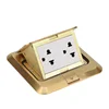 Soft Slow Pop-up Type electrical floor plug socket furniture power outlet