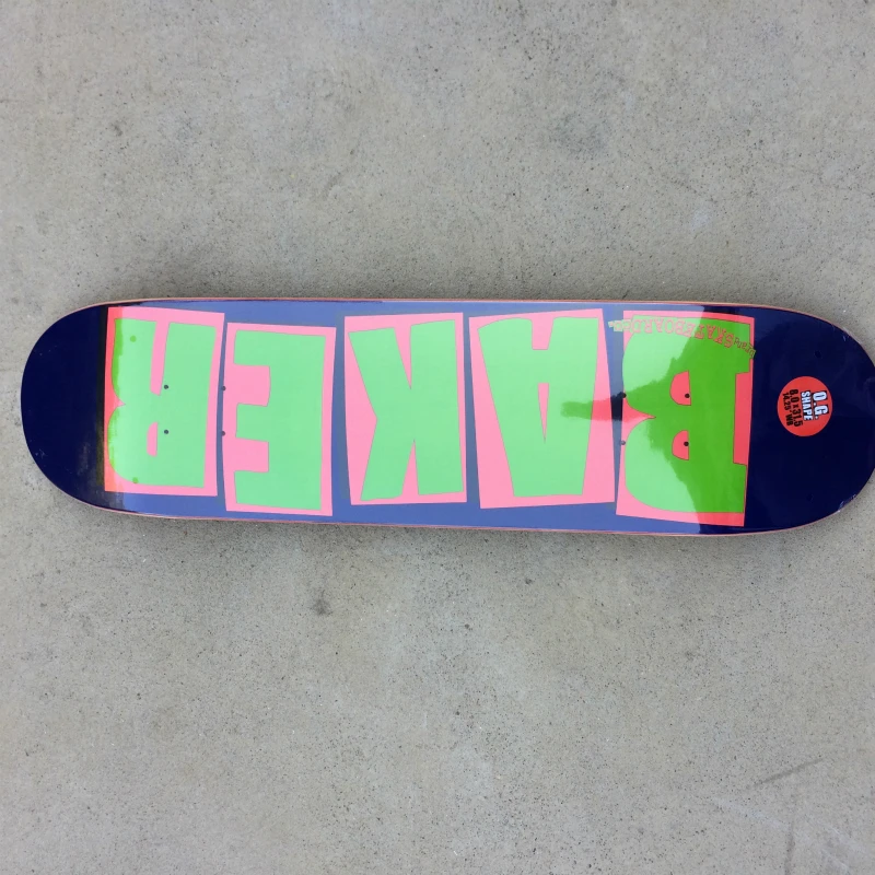 Skateboard Deck Baker Professional Canadian Maple 8.0 Inch Highend