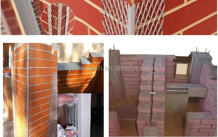factory price Plastering wall protection stretch stucco expanded g.i Galvanized steel metal drywall angle corner bead for sale.png