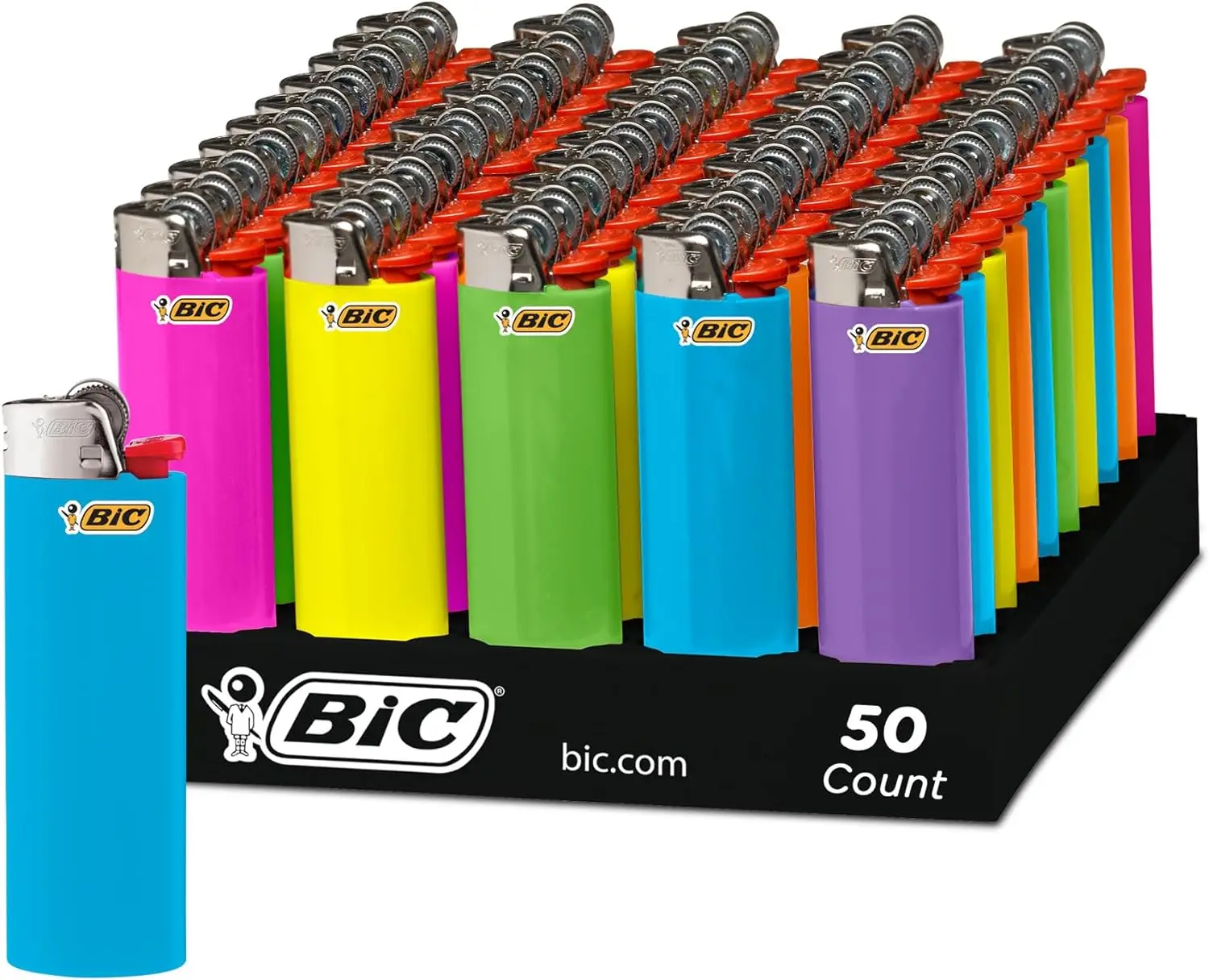 France Bic J26 J6 Plastic Gas Flint Lighters Smoking Disposable Lighter ...