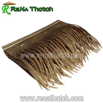 Synthetic Palm Fronds Palm Leaves Thatch Roof Materials - Buy Palm ...