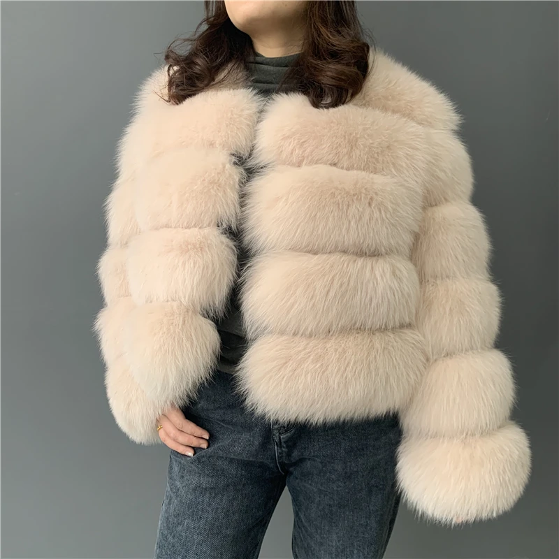 Real Mink Fur Coat Women Winter Cashmere Angora Wool Sweater Natural ...