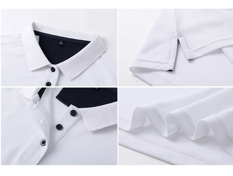 Custom Polo Shirts With Embroidery Logo Men Short Sleeve Plain ...