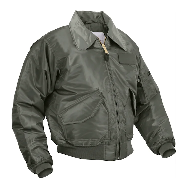 Men Sage green CWU-45P Custom Nomex 3a fire-retardant tactical combat flight jacket uniform mens_voghion.com