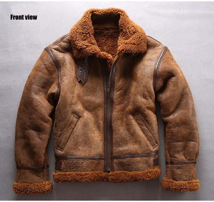 sherpa sheepskin jacket