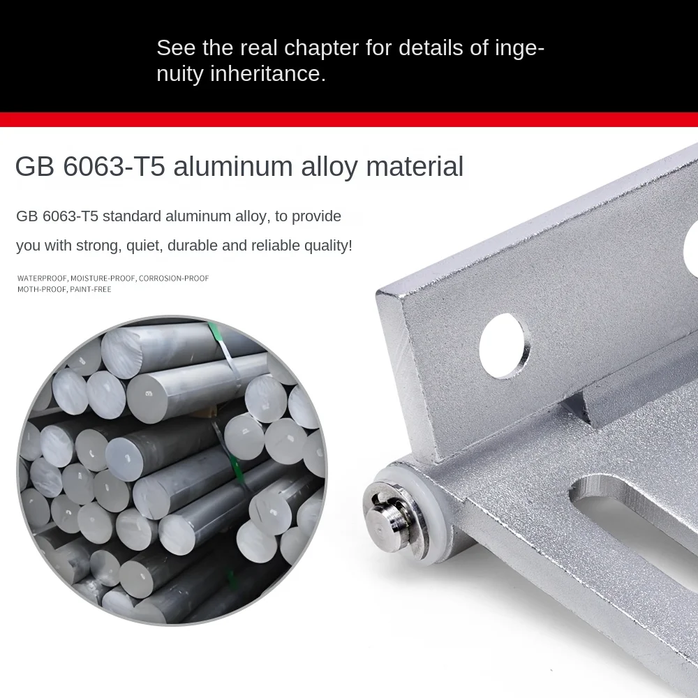 Precision Aluminum Silent Hinge AKQ01-G-Y-6363/6247/79 Butterfly Hinge with Waist Hole Fasteners Product supplier