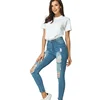 2019 new arrivals women plus sizes destroy big broken denim jeans