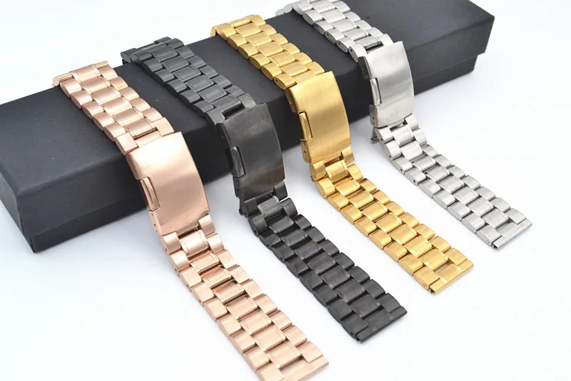 Hot Product 22mm Solid Stainless Steel Watch Bracelet Band - Buy Watch ...